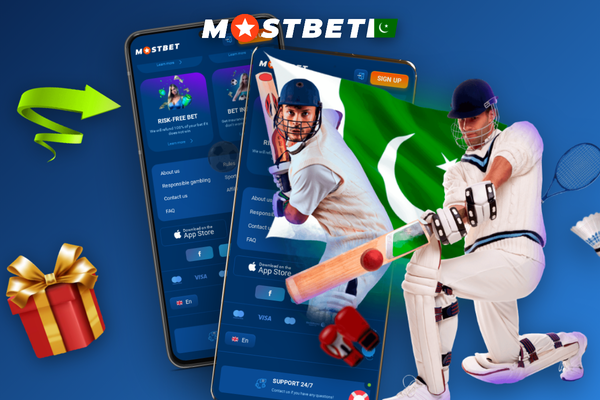 Mostbet bonus and real balance shown as separate rows in the PKR cashier screen
