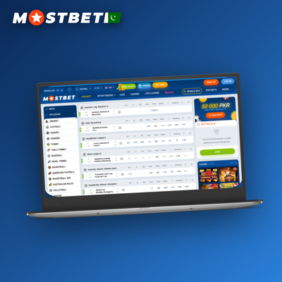 Mostbet for PC giving access to over 3000 sportsbook and casino games in one place