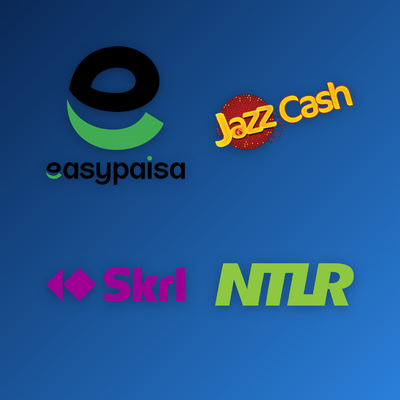 Mostbet payment methods tile showing mobile wallet options JazzCash and Easypaisa