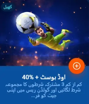 بونس کی مشکلات میں 40% اضافہ حاصل کریں